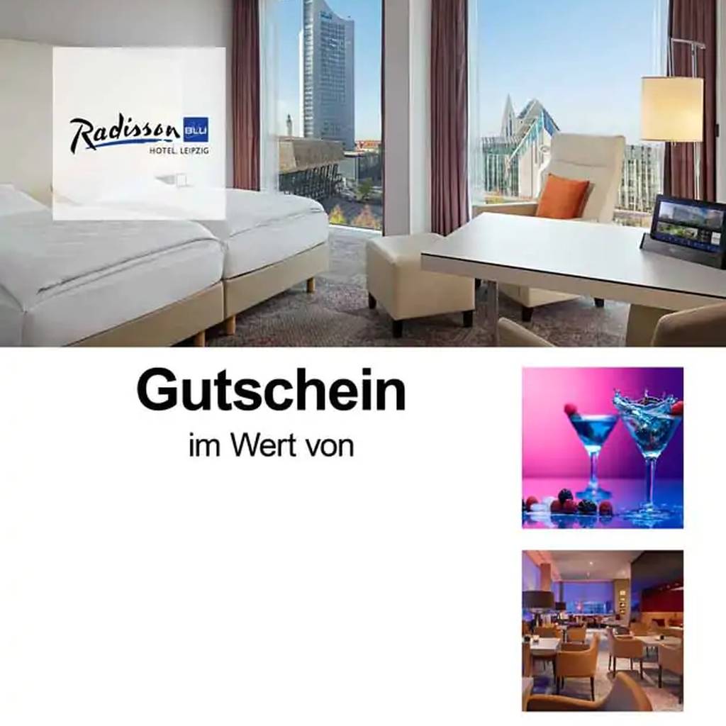 Wertgutschein Radisson Hotel Leipzig