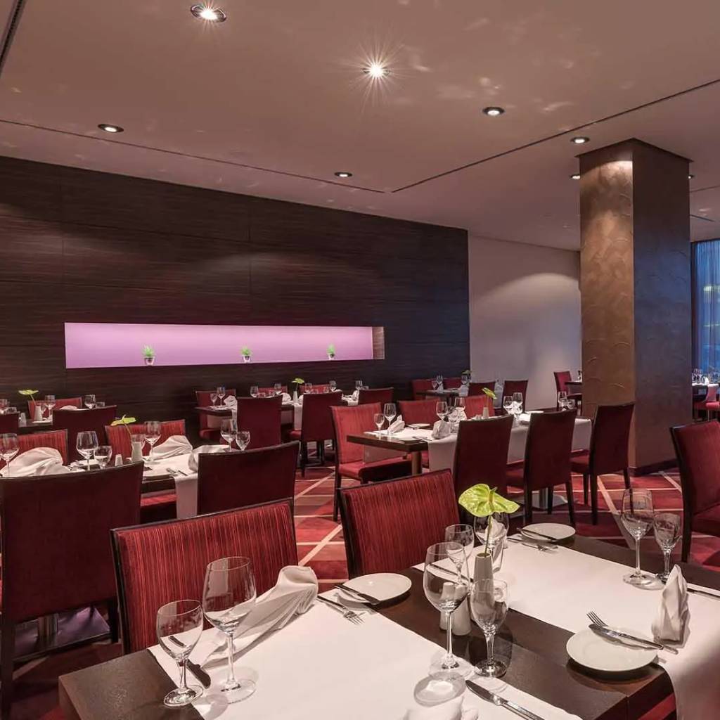 Spagos Restaurant Radisson Blu Hotel Leipzig